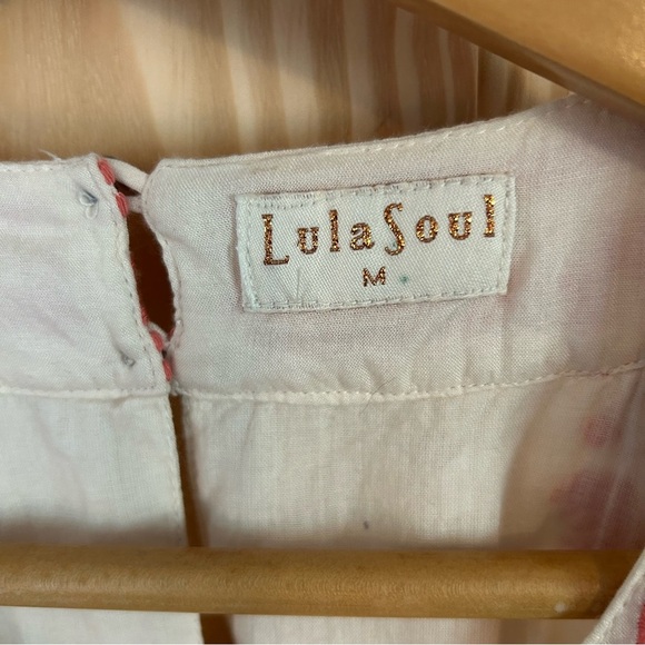 Lula Soul Beaded Embroidered Swing Dress. Size Medium. - Picture 3 of 16